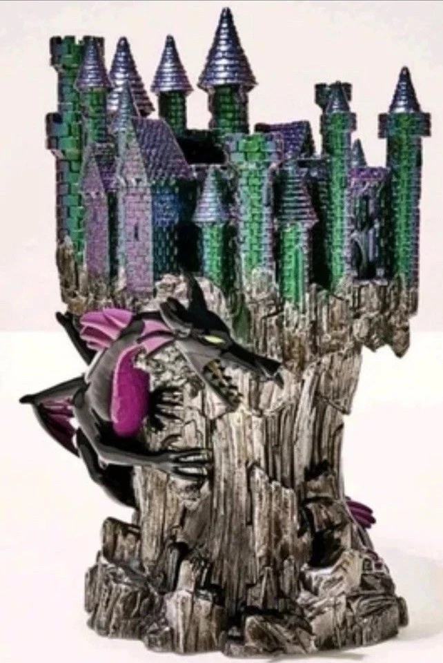 Candelabro pedestal castillo dragón malvado Bath & Body Works Disney Maléfica Foto 2 de 4