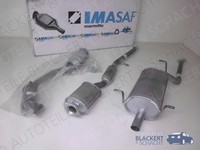 Imasaf Auspuffanlage Komplett + Kat für Subaru Forester (Sg) 2.0 2002-2005