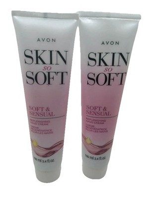 Avon Skin So Soft Soft & Sensual Hand Cream 3.4 oz New Sealed Lot of 2