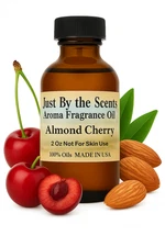 Almond Cherry Scent 2 Oz Home Fragrance Oil & Diffuser FREE SHIPPING