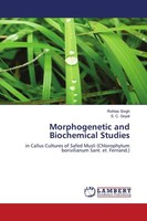 Morphogenetic And Biochemical Studies Rohtas Singh