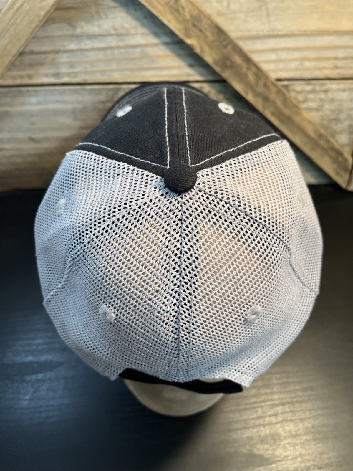 Yellowstone Dutton Ranch Strapback Trucker Hat Bl… - image 7