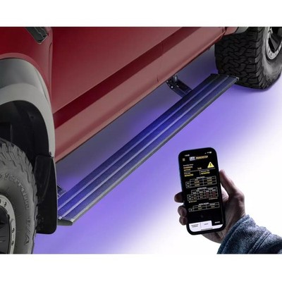 AMP Research PowerStep Smart Running Boards for 19-23 Silverado Sierra 1500 2500