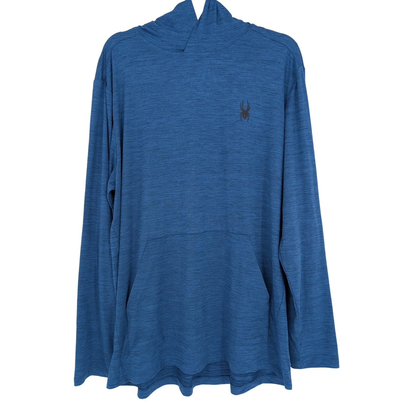 Spyder Active Mens XL Blue Heather Long Sleeve Hooded Performance Shirt Outdoor
Opens in a new windo