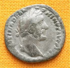 Share Ancient Roman Antonius Pius Limes Denarius