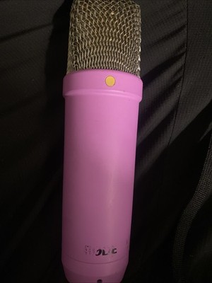Rode NT1 Signature Series Studio Condenser Microphone Purple Open Box