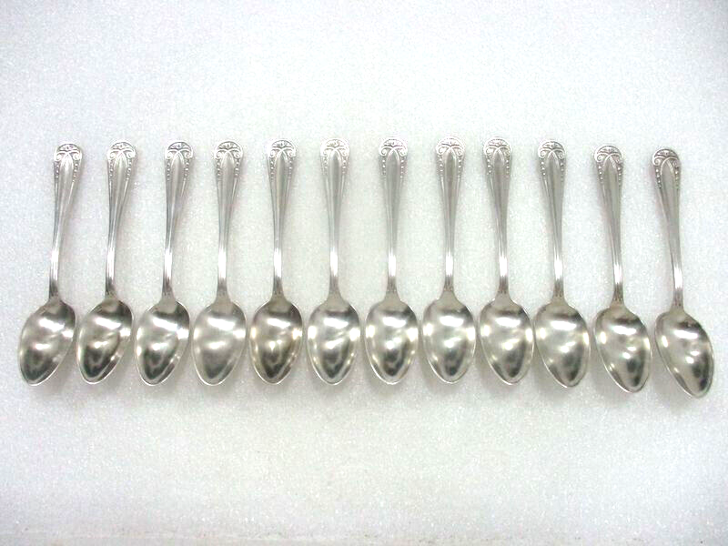 12 petite cuillère à café ARMAND FRENAIS modèle ART NOUVEAU métal