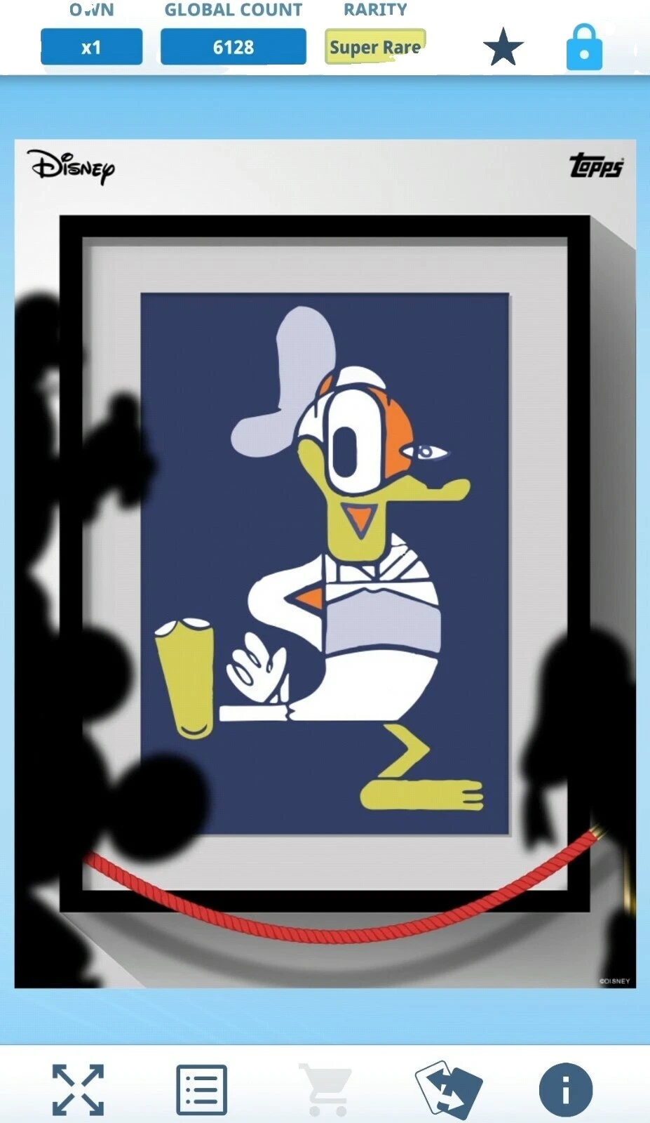 Tarjetas de colección de coleccionable Disney Fantasía