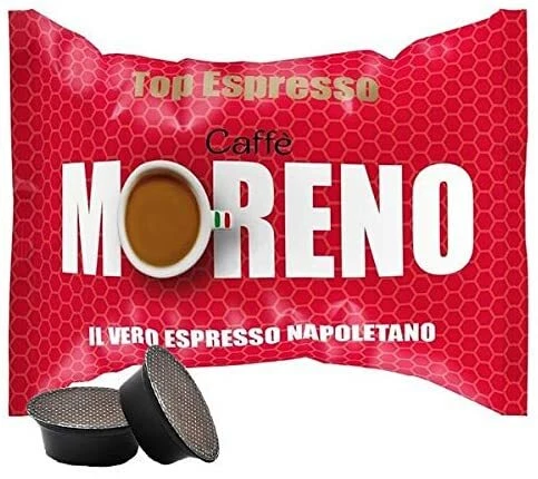CAFF MORENO 300 Capsule Caffè espresso Moreno TOP ESPRESSO compatibili A Modo Mio RED