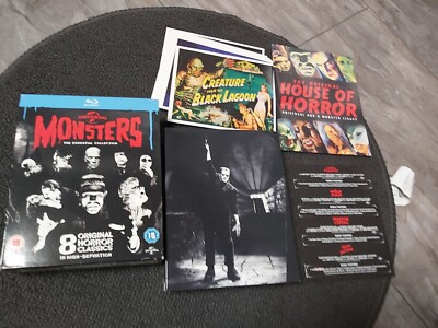 MONSTERS THE ESSENTIAL COLLECTION - 8 HORROR CLASSIC (BLURAY)