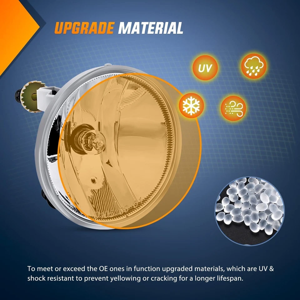 Conjunto de luces antiniebla Nilight compatible con Chevy Avalanche Suburban 2007-2013 Foto 4 de 4