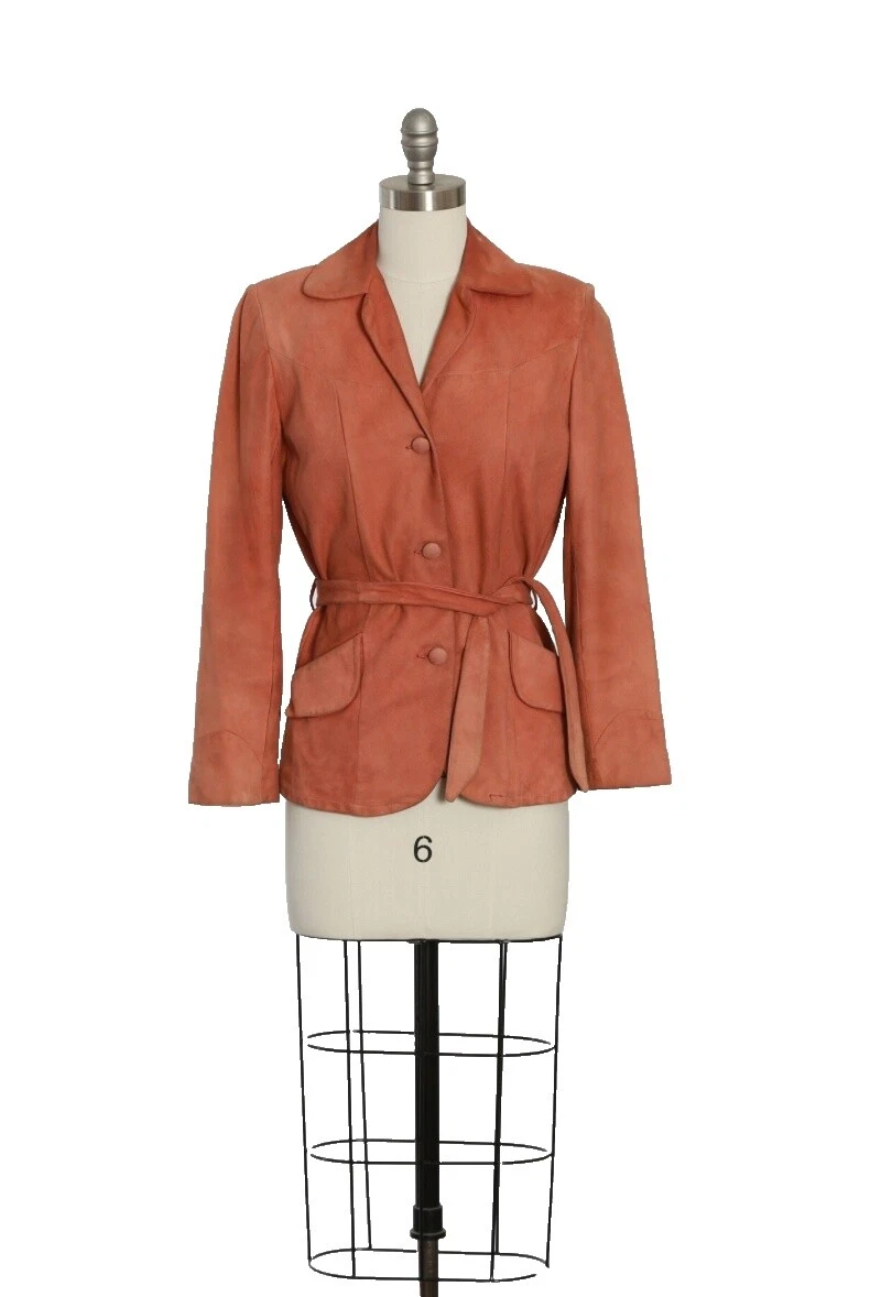 Винтажная женская одежда 1940-х стандартных размеров из кожи