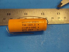 7d 1-PCS TVA-1315.2 Capacitor Sprague Atom 600uf 50V Tube Amp Made in USA