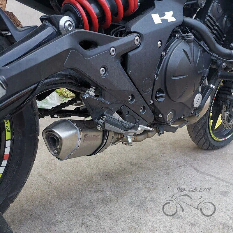 Para Kawasaki Ninja 650 EX650 ER6F Sistema Completo Puntas de Escape Silenciador Cabezal Tubo Foto 2 de 4
