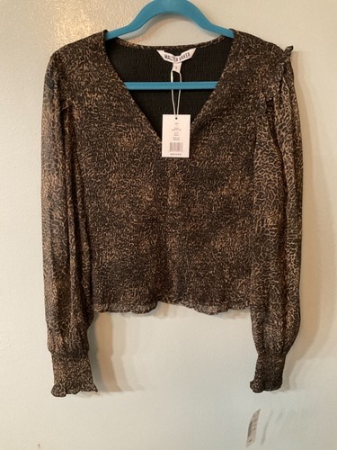 Blouse Longue Manches Moda International, Taille L, Neuve Avec étiquette