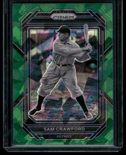2023 Panini Prizm #230 Sam Crawford Green Ice Prizm - 894