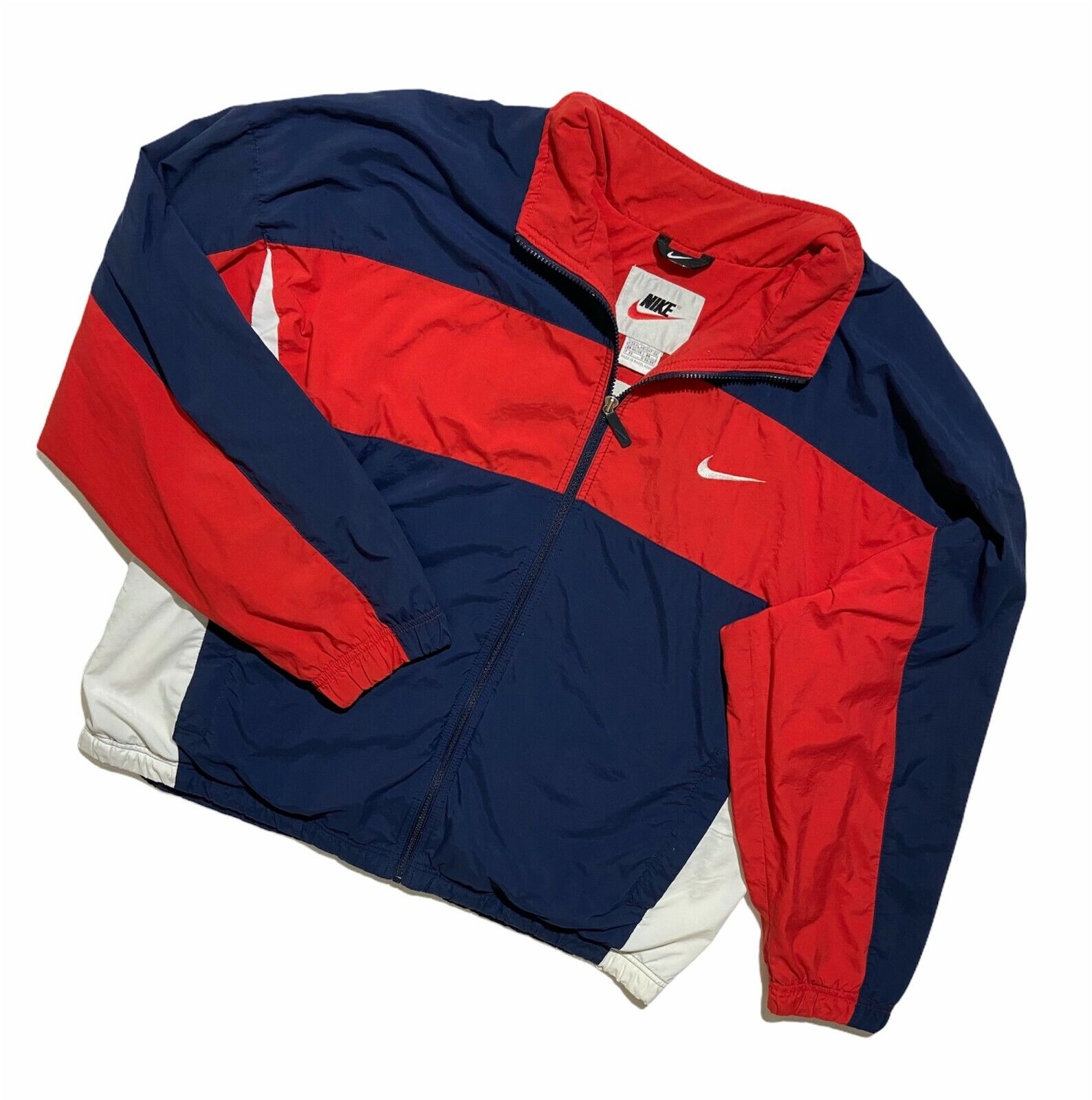 ondernemer leugenaar Belangrijk nieuws Men`s Vintage NIKE tracksuit jacket full zip Size XL ~ | eBay