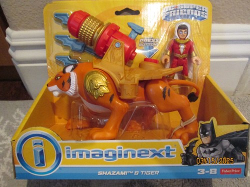 Fisher Price Imaginext DC Super Friends Shazam and Tiger Brand New!