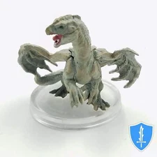 White Dragon Wyrmling - Snowbound #23 D&D Icons Realms Miniature