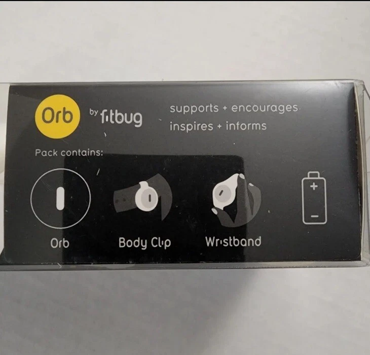 Orb By Fitbug Track Movement + Sleep New In Box - White - Image 4 of 4