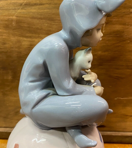Bellissima rara statuina porcellana Lladro Loving Mouse n. 5883 made in Spain SU290 - Foto 8 di 24