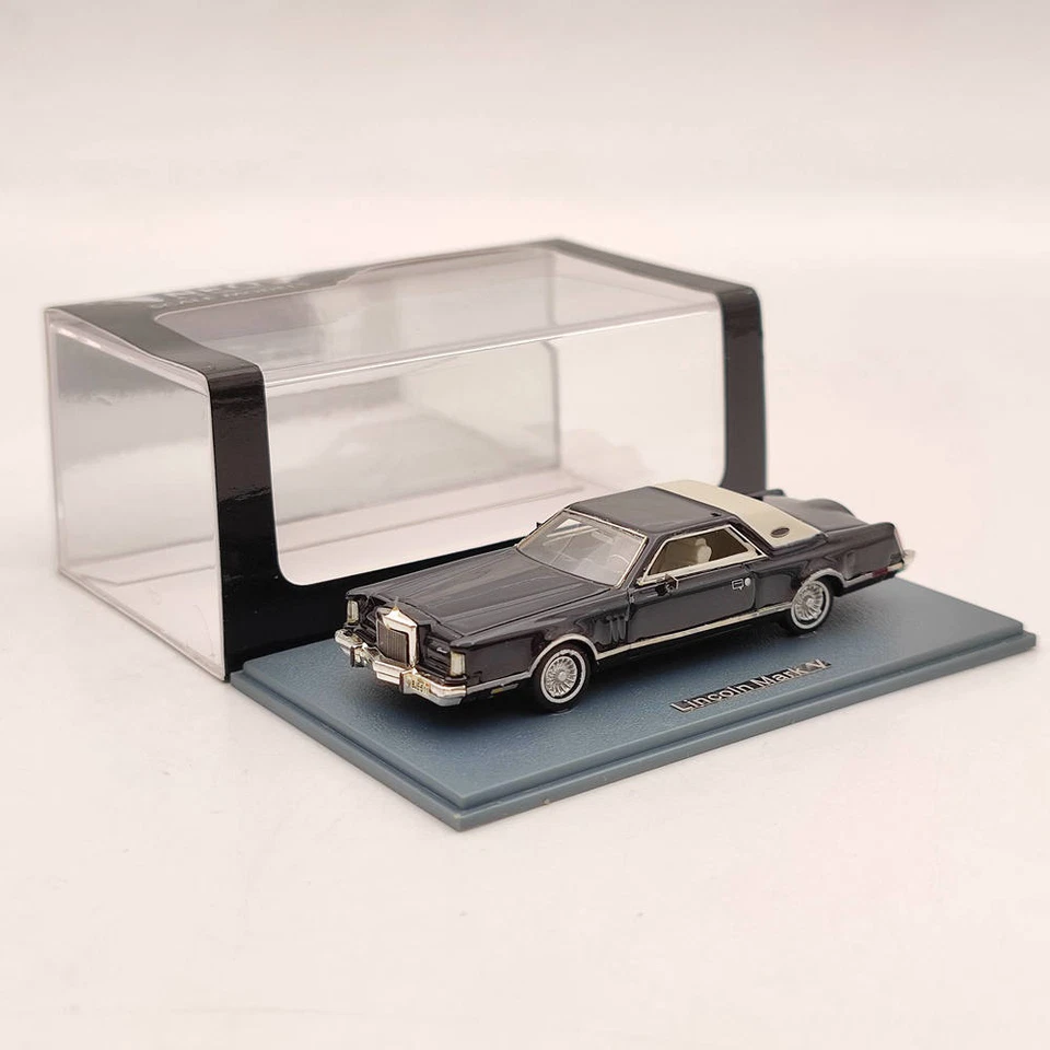 NEO SCALE MODELS 1/87 Lincoln Mark V Black Resin Car Limited Collection - Image 2 of 4