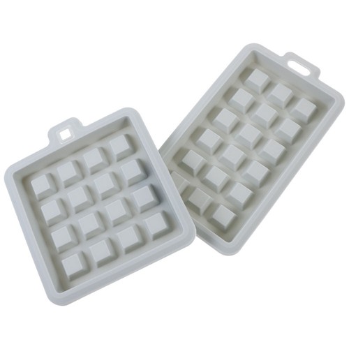 Moules à Gaufres En Silicone Pour Air Fryer Ninja - Lot De 2, Noir, Rectangulaire, Compatible AF300EU, AF400EU, Etc.