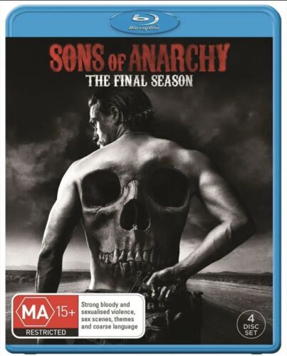 New  Blu Ray SONS OF ANARCHY The Final Season 7 RB Blu-Ray DVD Sealed - Picture 1 of 1