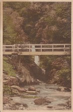 Pecca Falls & Footbridge, Ingleton, Yorkshire