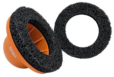 Radnabenschleifer Reinigungsscheibe 150mm 3er SET grob 1/2" Topfschleifer HERO