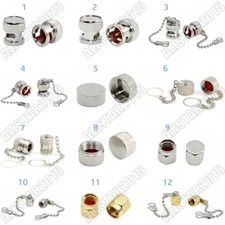 5x Protective Cover Dust Cap Lot For SMA BNC N TNC Female Jack Male Connector