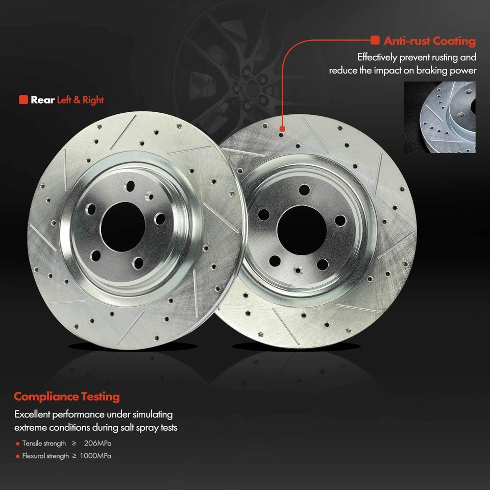 EBC RK Series Premium Front Rotors (338x30mm) | 2018+ Audi A4 Allroad Quattro 2.0L Turbo main image 0