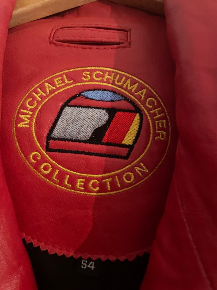Lederjacke Michael Schumacher Formel 1 in Gr. 54 eBay