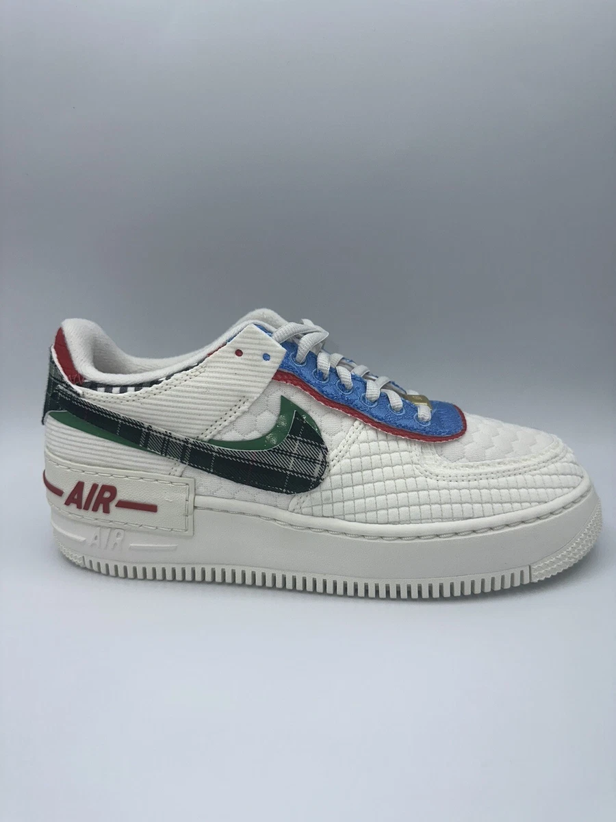 nike air force 1 low shadow sail green