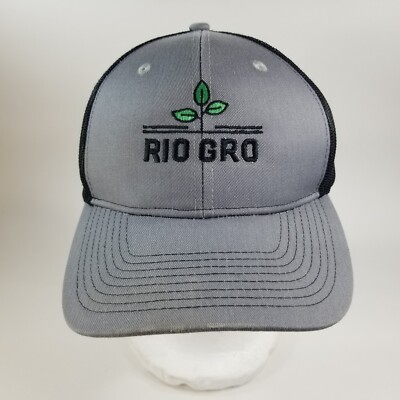 RIO GRO Hat Cap Adjustable Snapback Mesh Trucker Baseball Farming Agriculture
