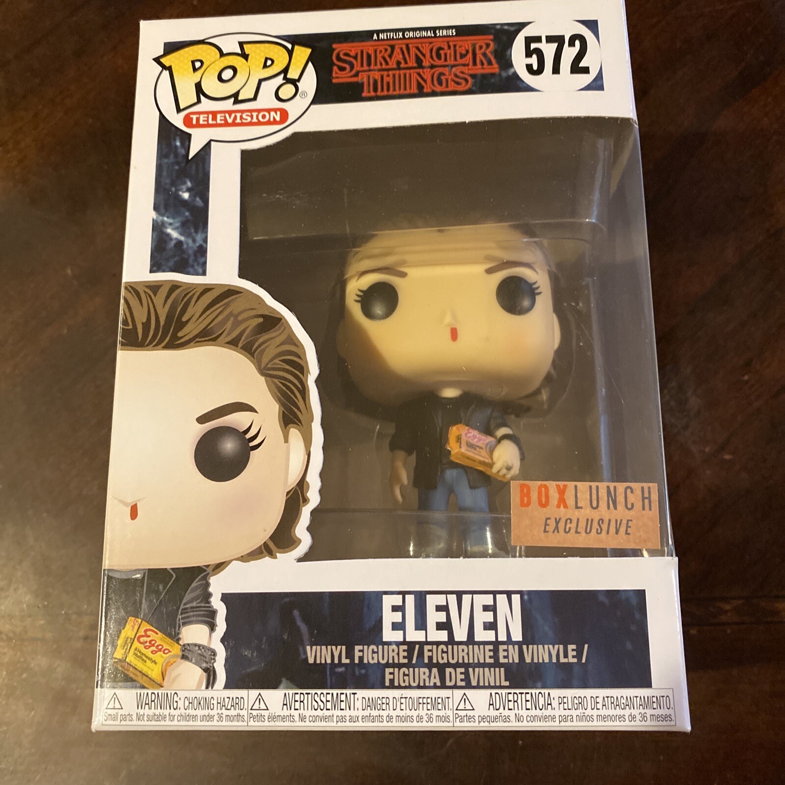 Pop Funko Television Stranger Things Eleven #572 Punk With Ego Box Lunch Excl
