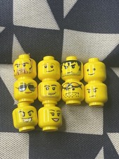 LEGO Minifigure Heads - Lot of 10