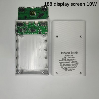 4*18650 Power Bank Case 15000mAh Batterieladladungsprotokoll -DIY -Stromsch Y4