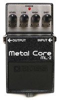 Boss Ml-2 Metal Core Distortion Pedal on sale Boss Ml-2 Metal Core Distortion Pedal on sale
