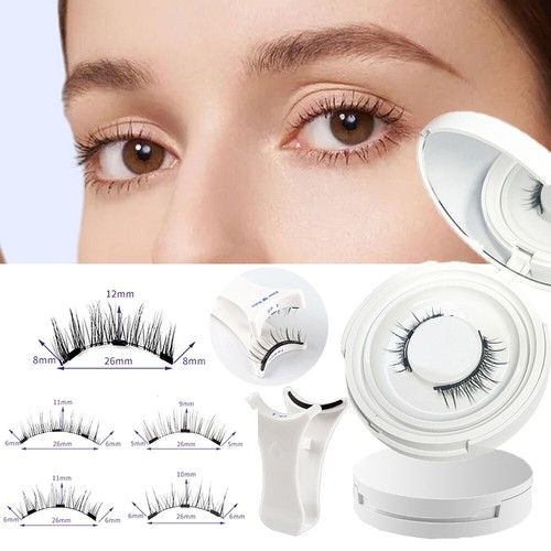 Eyelash Tweezers Eyelash Extension Reusable Magnetic False Eyelashes Beau ❥