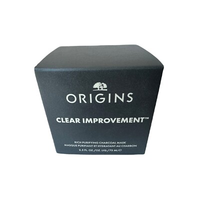 Origins Clear Improvement Purifying Charcoal Mask Soft Aktivkohle Maske 75ml
