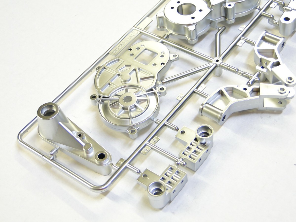 AIPHA N−3B NEW TAMIYA WILD ONE Parts Tree E Gearbox Chrome