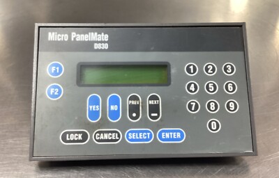 CUTLER HAMMER D830MPM MICRO PANELMATE OPERATOR INTERFACE PANEL 24VDC          2C