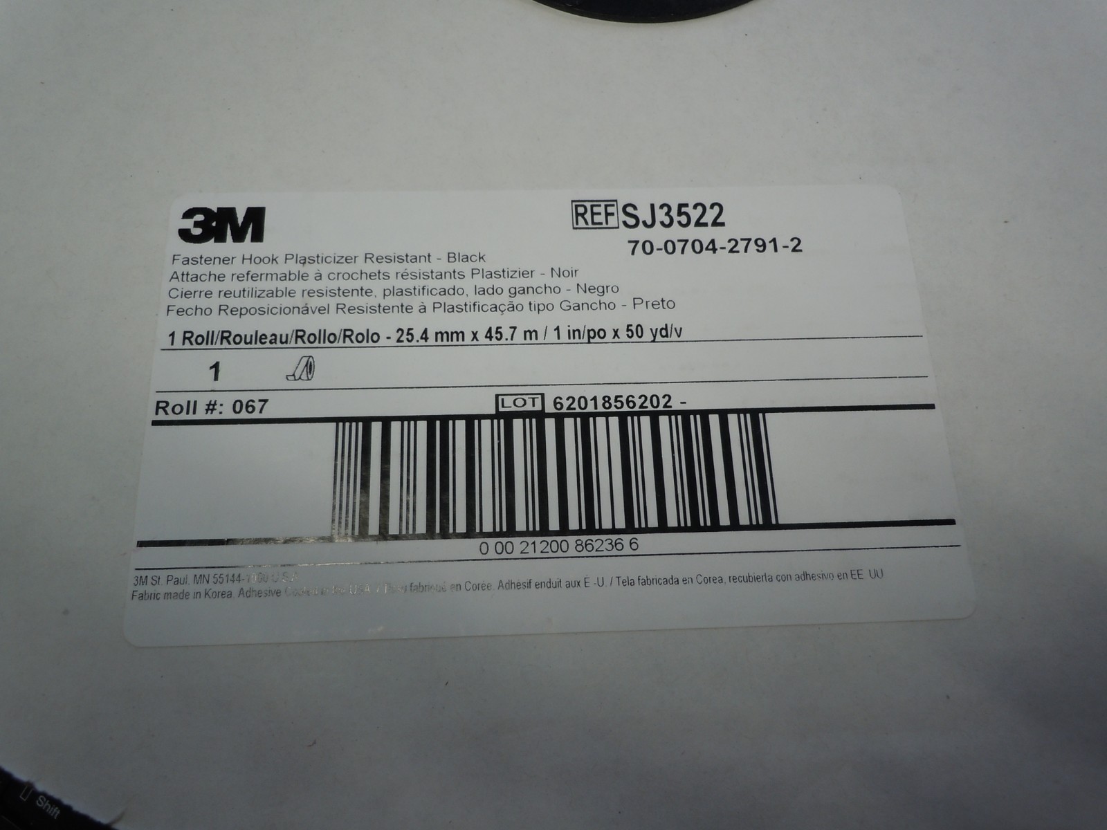 Limited To 30 Sets 3m Scotchmate Sj3522 Nylon Plasticizer Resistant Acrylic Adhesive Reclosable Hook Fastener 50 Yds Length X 1 Width Black For Sale Online Xindian Bathurst Panthers Com Au