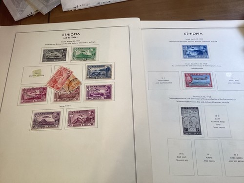 ICOLLECTZONE Valuable Mint & Hinged Ethiopia Collection Scott pages (COL338) - 第 23/24 張圖片