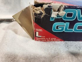 1989 Original Nintendo NES Power Glove 99% complete Missing The 4 Round Stickers