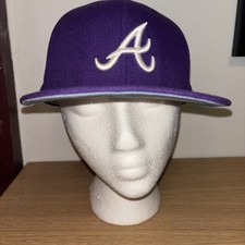 Atlanta Braves New Era Cooperstown 1995 World Series Champions Hat Purple, 7 1/4