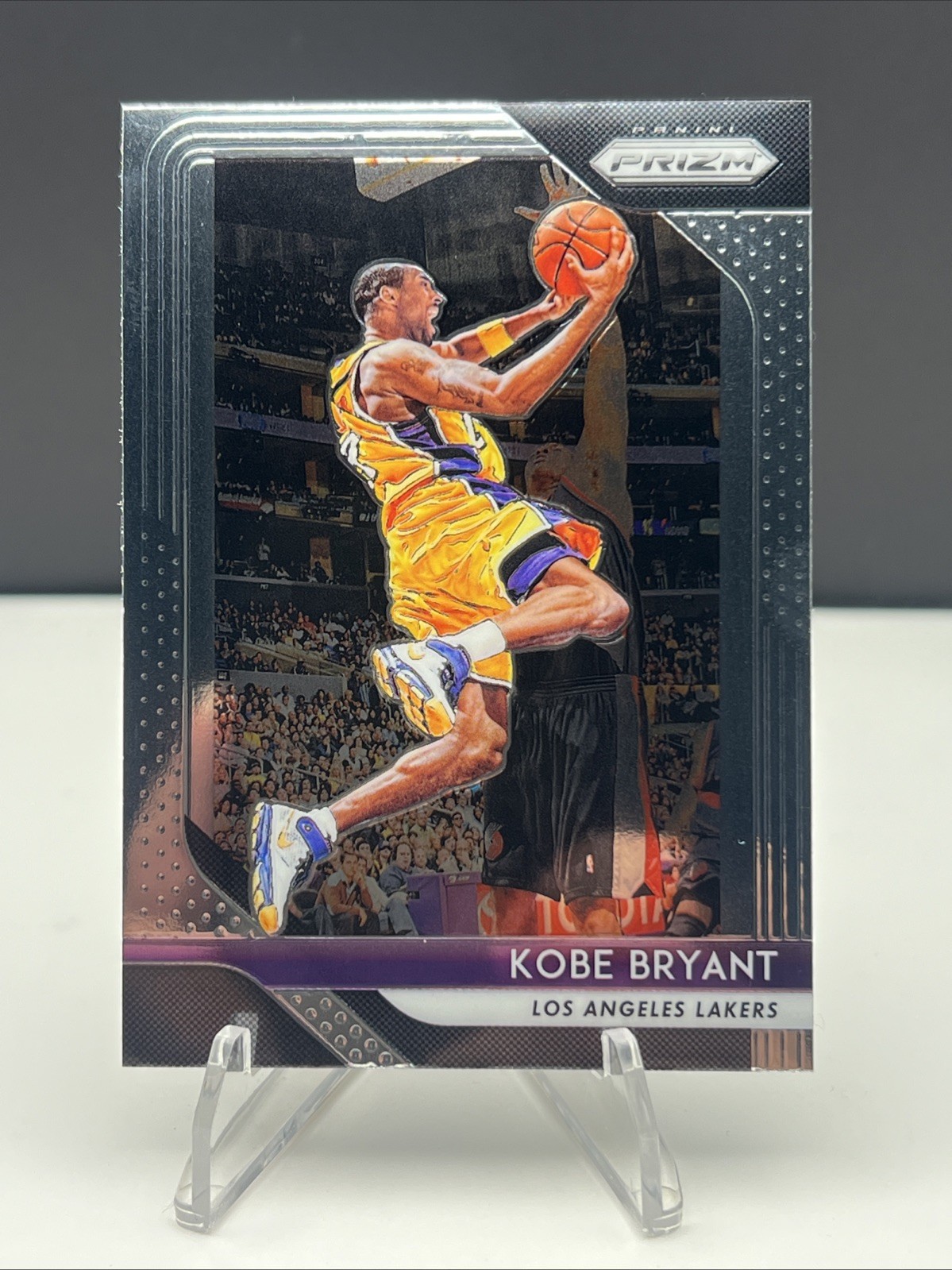 2018 Panini Prizm Kobe Bryant #15 Silver Parallel Lakers