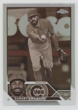 2023 Topps Chrome Sepia Refractor Dansby Swanson #144 0wc9