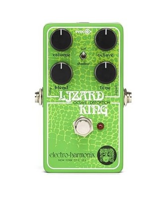 Electro-Harmonix Lizard King Bass Oktave Fuzz Pedal aus Japan